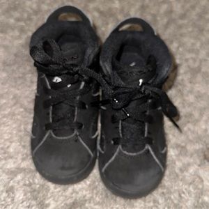 JORDAN AIR JORDAN 6 RETRO 'METALLIC SILVER' TODDLER